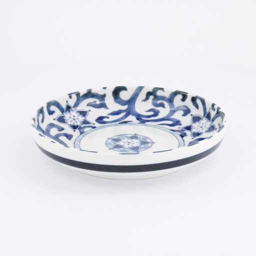 [21505] Wa Mixed Bowls Pasta Plate Goben Karakusa 20x4.1cm 650ml 21505 4/32