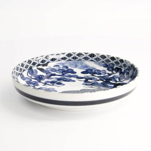 [21507] Wa Mixed Bowls Pasta Plate Hawk 20x4.1cm 21507 4/32