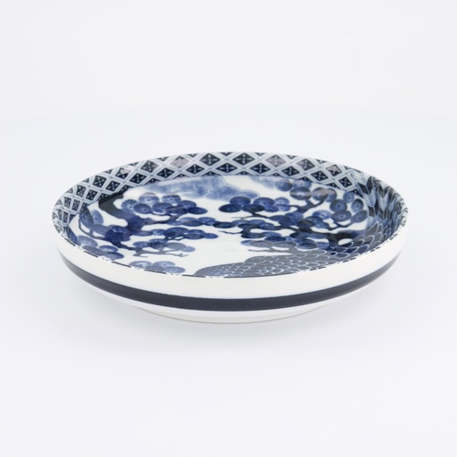 [21507] Wa Mixed Bowls Pasta Plate Hawk 20x4.1cm 650ml 21507 4/32