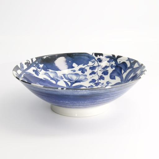 [21512] Wa Mixed Bowls Ramen Frog 25.2x7.7cm 21512 3/18