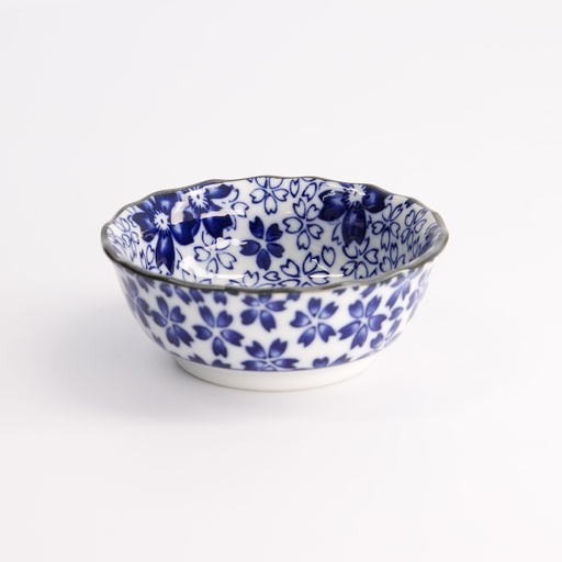 [21368] Sauce Dish 9x3.5cm 115ml Sakura Chirashi D 21368 12/192