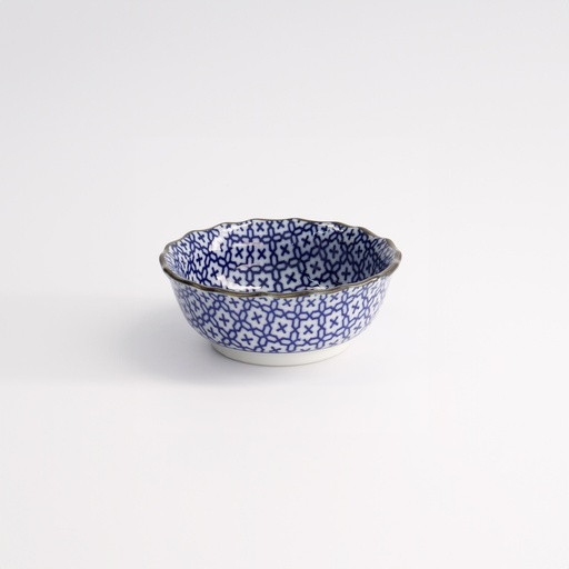 [21369] Sauce Dish 9x3.5cm Sashiko E 21369 12/192