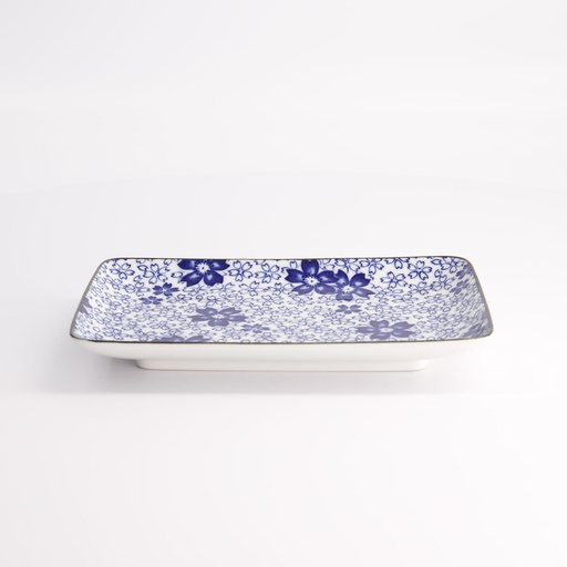 [21374] Mixed Plate 20.4x13cm Sakura Chirashi D 21374 6/36