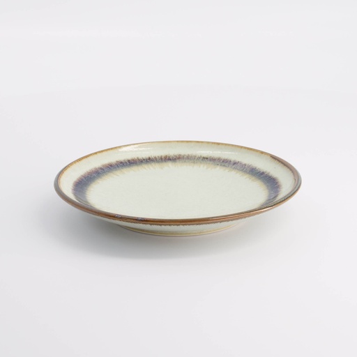 [21450] Wasabi Round Plate 16.7x2.5cm Beige 21450 6/72