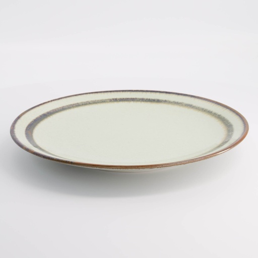 [21452] Wasabi Large Round Plate 28.5x3.5cm Beige 21452 3/18
