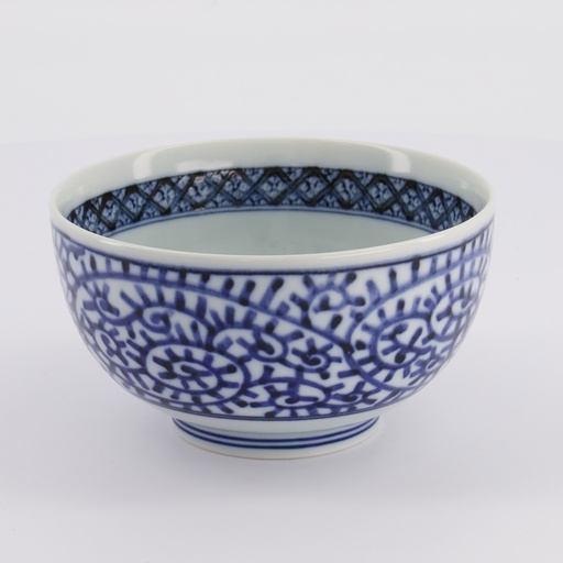 [21483] Mixed Bowls Tako Karakusa 13.2x7.2cm 500ml 10/60