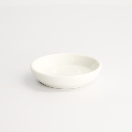 [7170] White Series Sauce Plate 9x1.9cm White A1887 12/216