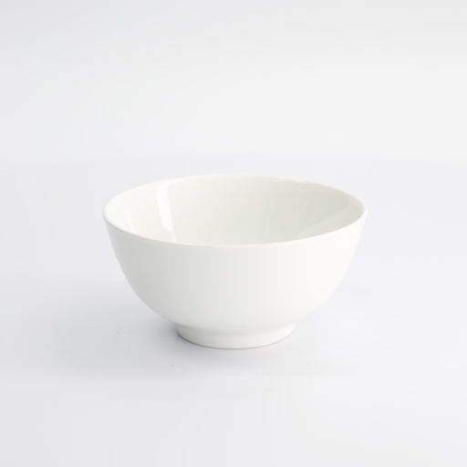 [7354] White Series Bowl 12.5x6.3cm 400ml White A0096 6/36