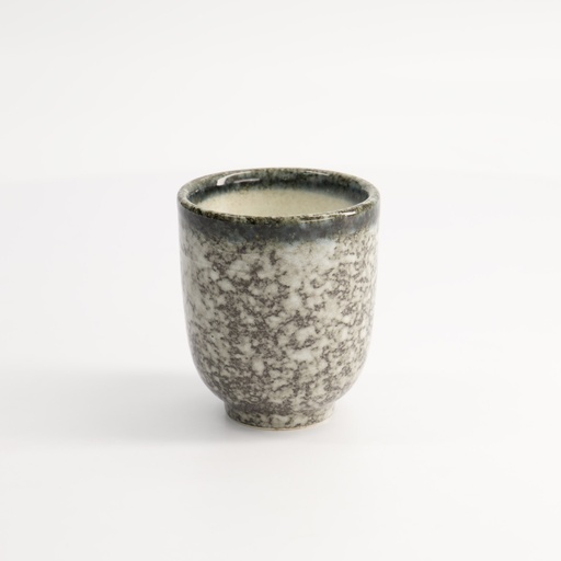 [7453] Tajimi Blue/White Cup 7x8.5cm 200ml E485-81 6/72