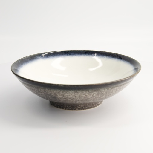 [17542] Tajimi Blue/White Bowl 24.5x7.5cm 1500ml E485-B-0121 17542 2/12