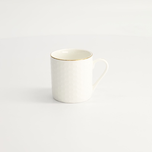 [16825] Nippon White Gold Rim Straight Cup Star 100ml 6/60