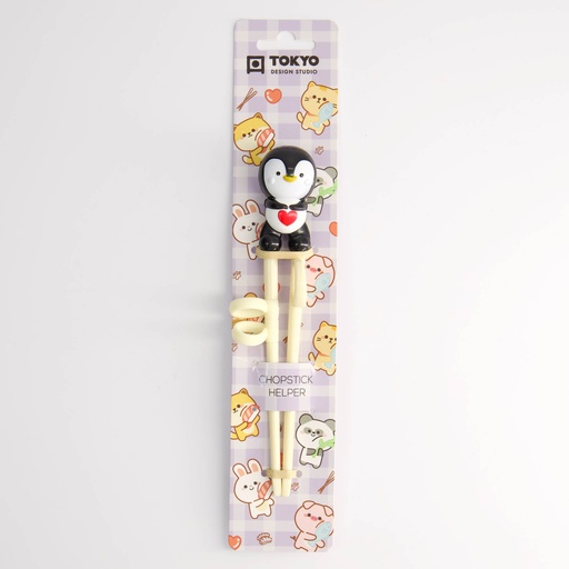 [18388] Children Chopsticks Penguin 18cm 18388 6/240