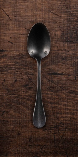 [17214] CP Vintage Black Baguette Classic Dinner Spoon 19.5cm 557033 (N!)