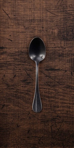 [17217] CP Vintage Black Baguette Classic Dessert Spoon 15cm 557040 (N!)