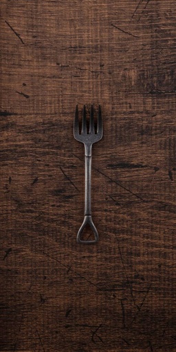 [17225] CP Vintage Black Shovel Fork S 11.5cm 557279