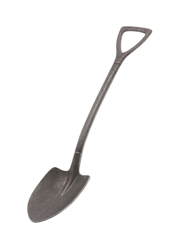 [17227] CP Vintage Black Shovel Spoon L 17.5cm 557323 (N!)
