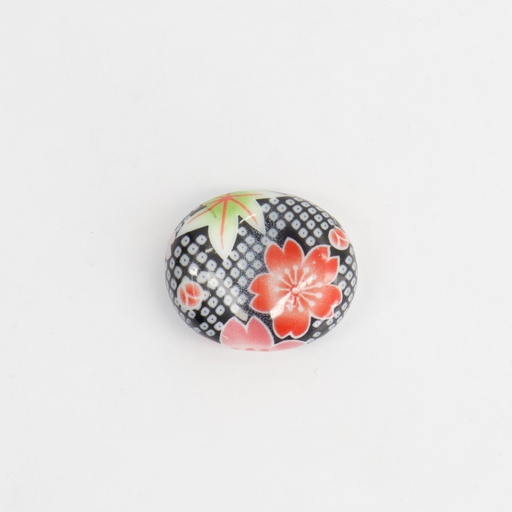 [21101] Chopsticks Rest Sakura Black D1-2 12/480