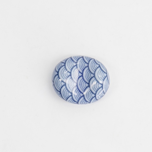 [21102] Chopsticks Rest Wave Blue D1-3 12/480