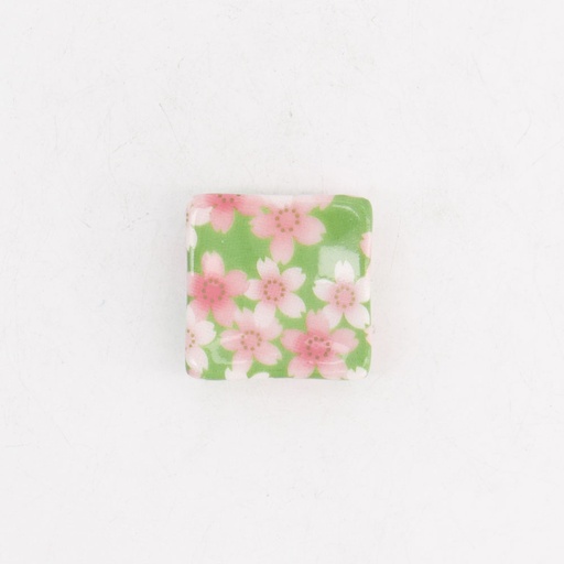 [21110] Chopsticks Rest Sakura Pink/Green  D2-5 12/480