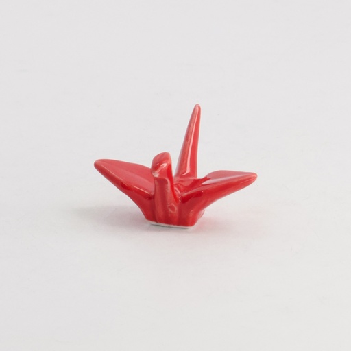 [21123] Chopsticks Rest Crane Red D7-5 12/480