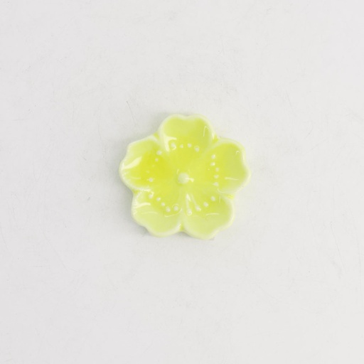 [21143] Chopsticks Rest Sakura Yellow D21-4 12/480