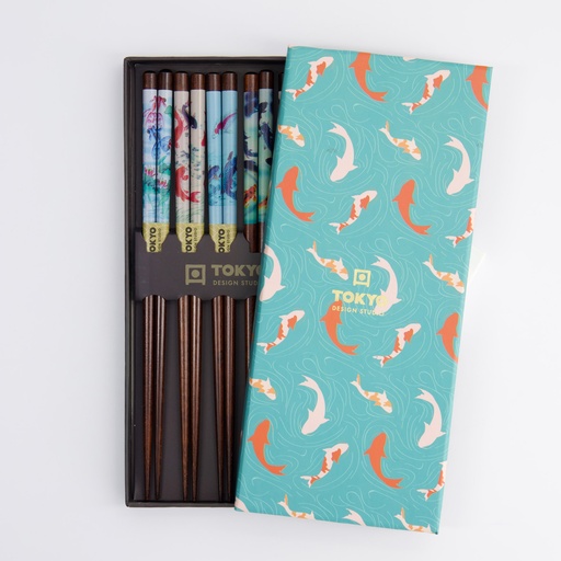 [17861] Chopstick Giftset/5 Goldfish 17861 1/100