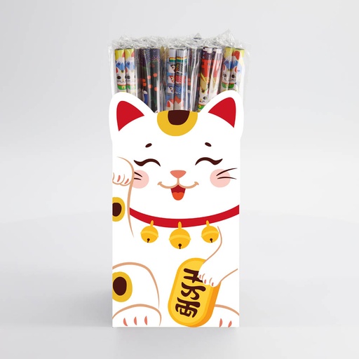 [18352] Chopstick 50pair Assorted Design 18352 1/8