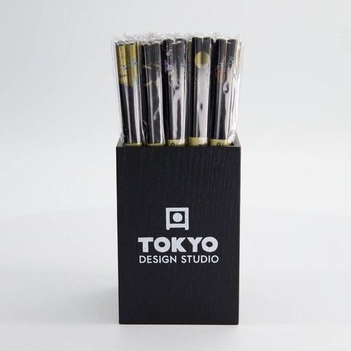 [4074] Chopstick 50pair Black B-105KB-2  1/8