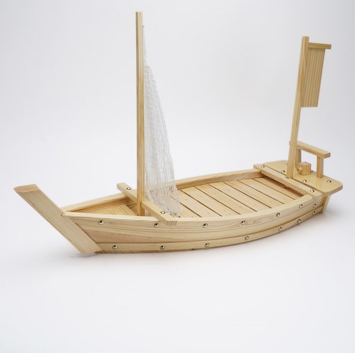 [8417] Wooden Sushi Boat 81x28.5cm MC-80 F2-80 1/6
