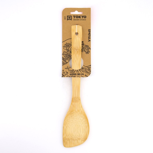 [8057] Woodenware Rice Peddle Long 30cm EN-088 20/300