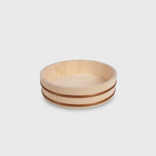 [8569] Kitchen Wooden Sushi Hangiri TDK Packing 33x9.5cm Wood F9-2-33 1/10