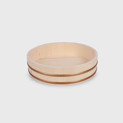 [8561] Kitchen Wooden Sushi Hangiri TDK Packing 36x9.5cm Wood F9-2-36 1/10