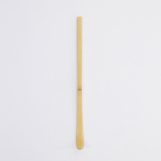 [8460] Matcha Spoon Bamboo Natural 18cm Chasaku 12/1200