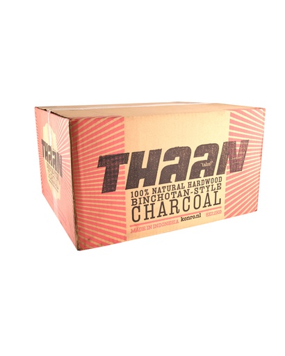[17879] Konro Grill Thaancharcoal 15x4cm Hexagonal Shape Box 6x2.2kg