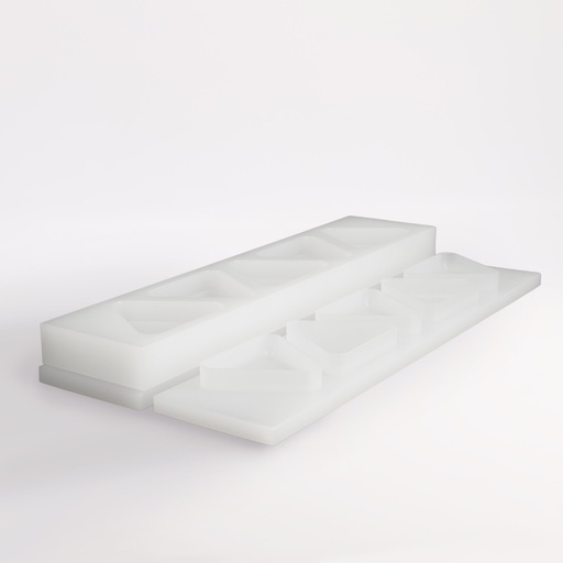 [20417] Kitchen Onigiri Mold 5pcs Easy Pull Out Professional 7.9x6.9x3cm