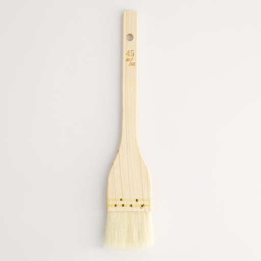 [18717] Kitchen Wooden Sauce Brush (goat hair) 45mm White 17-0460-0203 1/1