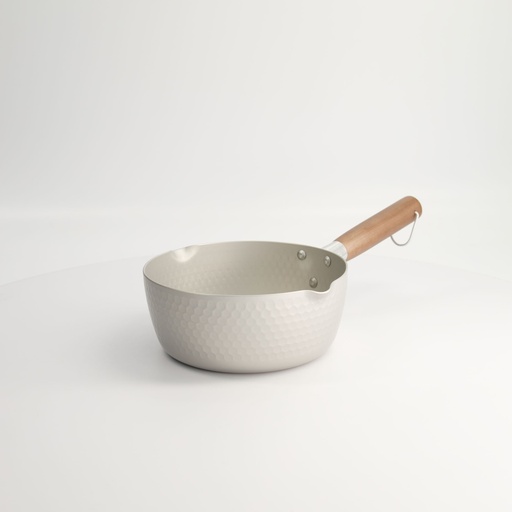 [20407] Kitchen Aluminium Yukihira Pan 18x5.4cm 1.6L IH&GAS  20407 1/20