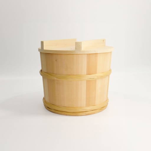 [18659] Kitchen Wooden Pickle Oke Japan Made 7L 27x21cm 1/4