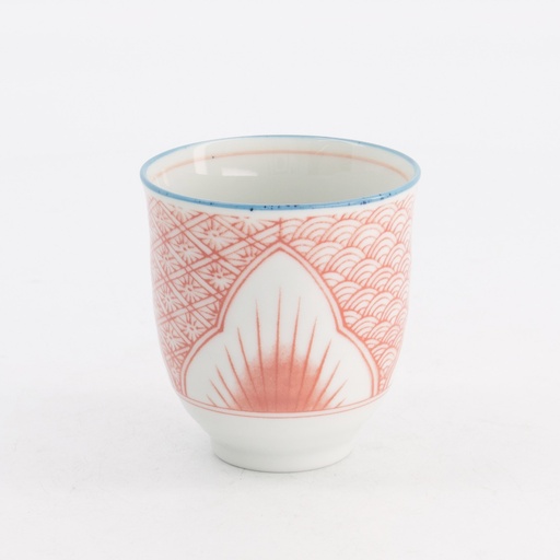 [21148] Lily Flower Cup 7.8x8.2cm 250ml Red 21148 10/80