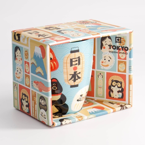 [21529] Kawaii Japan-A Mug W/Giftbox 8.5x10.2cm 340ml 21529 1/36