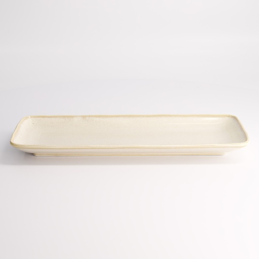 [21560] Titanium Matte Plate 29.8x12.3x2.7cm 21560 6/48