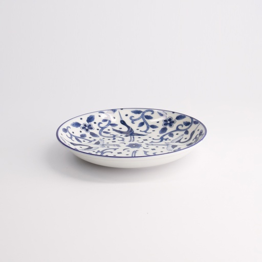 [22619] Tokyo Blue Maizuru Round Plate 16.5x2.7cm 40-230404 HB-11 6/72