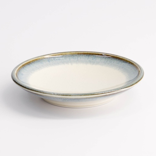 [21625] Unkai Round Plate 9.8x1.7cm White 21625 12/192