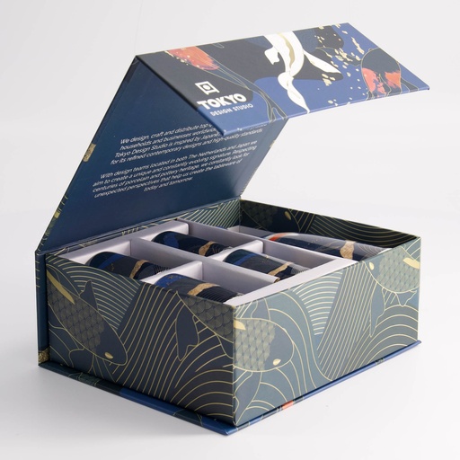 [21673] Kawaii Koi Sake Set 1:4 120/50ML 21673 1/12