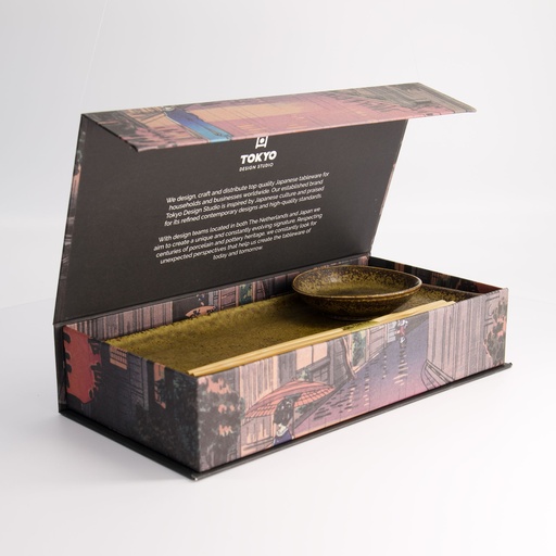 [22638] Iga Irabo Sushi Set 2pcs w/ chopsticks 28.5x12.5cm & 10x2cm 22638