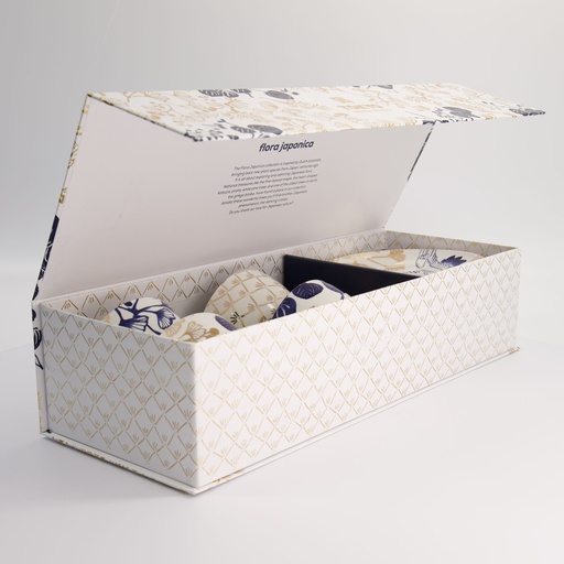 [21781] Flora Japonica Gold Cup/Saucer Giftset 8pcs 250ml 21781 1/6