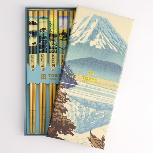 [21876] Chopstick Giftset/5 Fuji A26-B159 21876 1/100