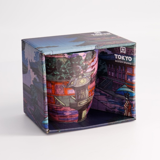 [21909] Kawaii Vintage Temple Mug W/Giftbox 8.5x10.2cm 340ml 21909 1/36