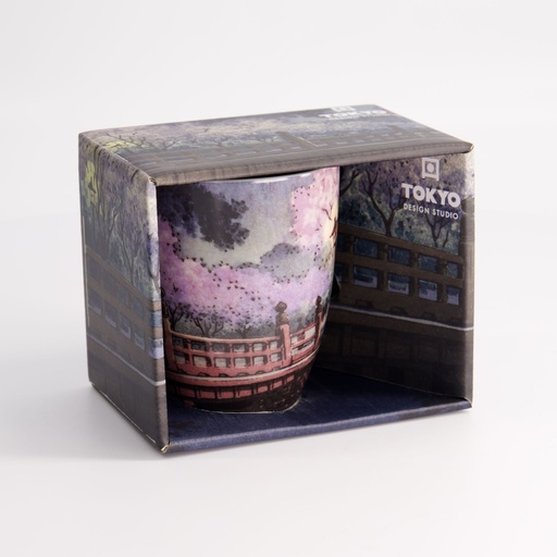 [21911] Kawaii Vintage Bashi Mug W/Giftbox 8.5x10.2cm 340ml 21911 1/36