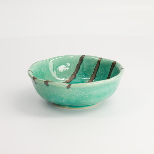 [22105] Yamasaku Ocean Bowl 12x4cm TA-82 10/80